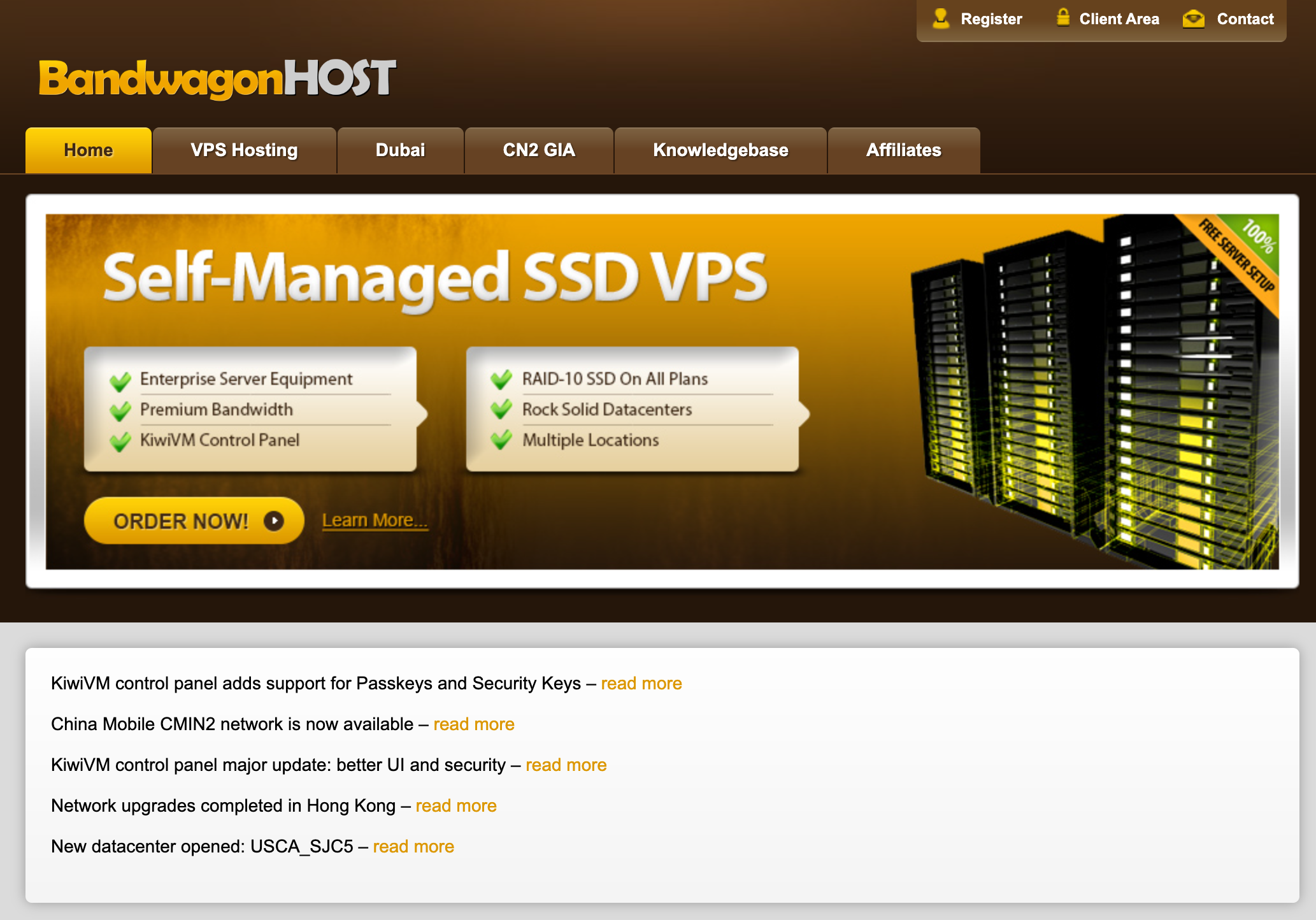搬瓦工CN2/CU2专线VPS：10Gbps带宽，香港/日本/美国/澳洲可选