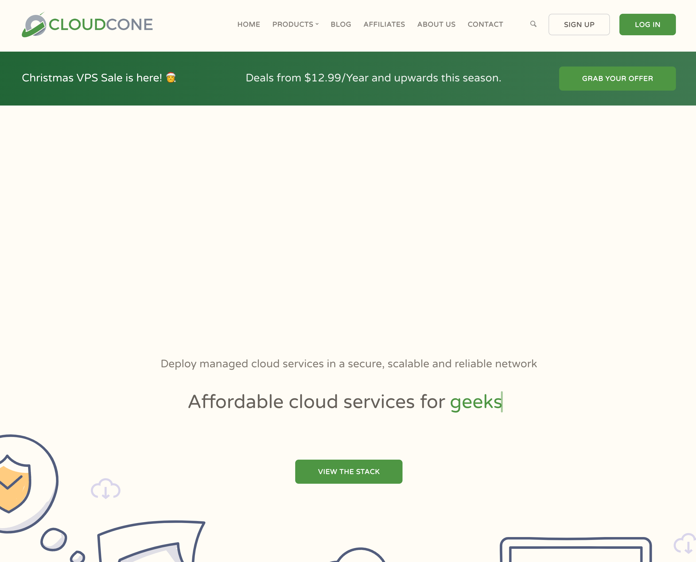 CloudCone 2025 年特惠 VPS：$17/年起，洛杉矶机房，1Gbps 带宽！三网直连线路